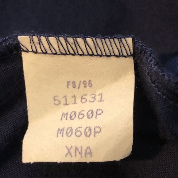 Vtg Cross Creek Pro Woodmont Country Club Navy Polo Golf XL Supima Made in USA - Picture 6 of 9